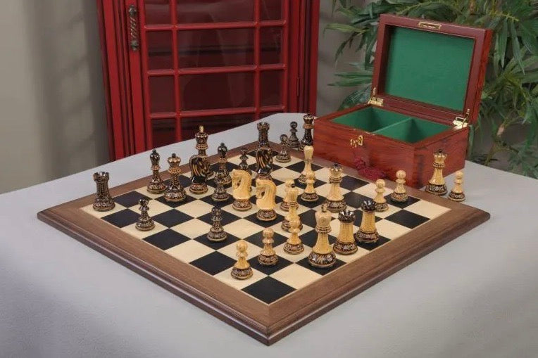 The Burnt Zagreb 1959 Chess Set