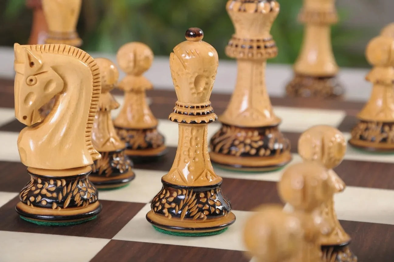 The Burnt Zagreb 1959 Luxury Chess Set