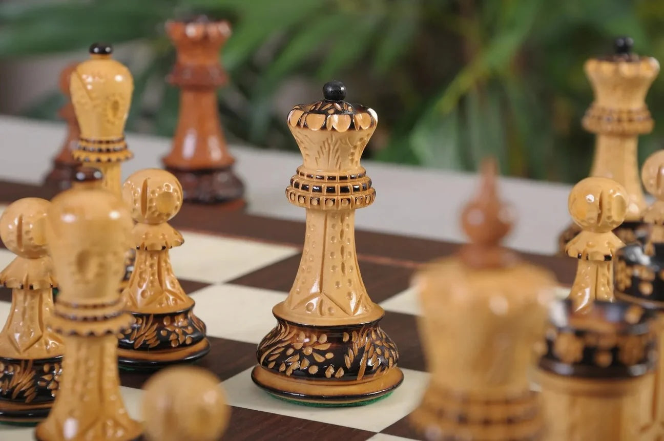 The Burnt Zagreb 1959 Luxury Chess Set